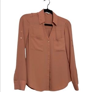 Express Portifino Slim Fit Blouse
